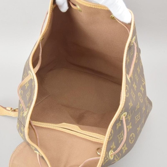 Louis Vuitton◇ Montsouris GM Backpack Sac Monogram M51135 Brown - Picture 7 of 10